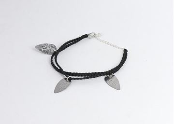 Picture of Tea Spoons to Tea Leaves Bracelet (Black)
